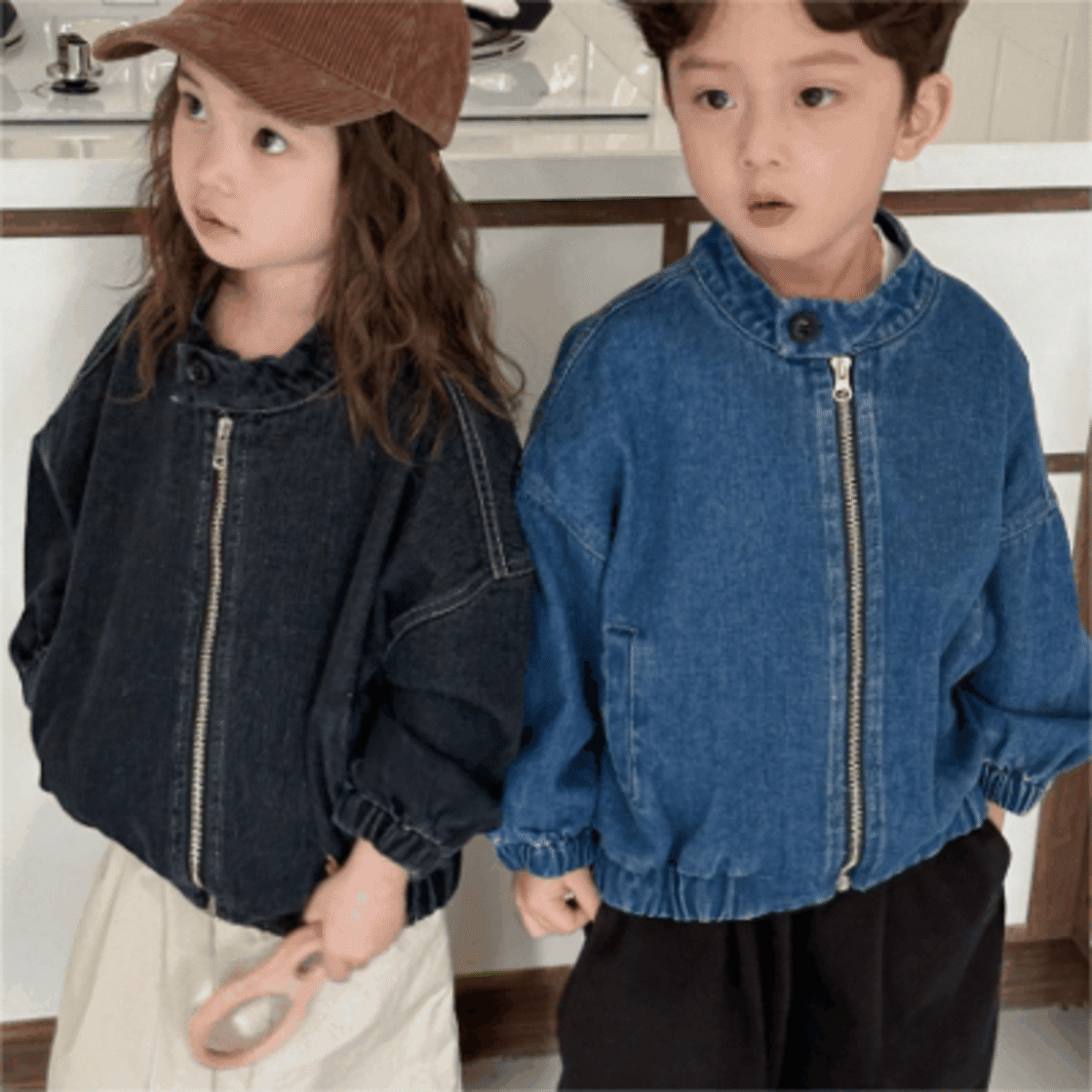子供服 レトロ ユニセックス ジャケット ジャンパー ブルゾン 春 子供服 レトロ ユニセックス ジャケット ジャンパー ブルゾン 春