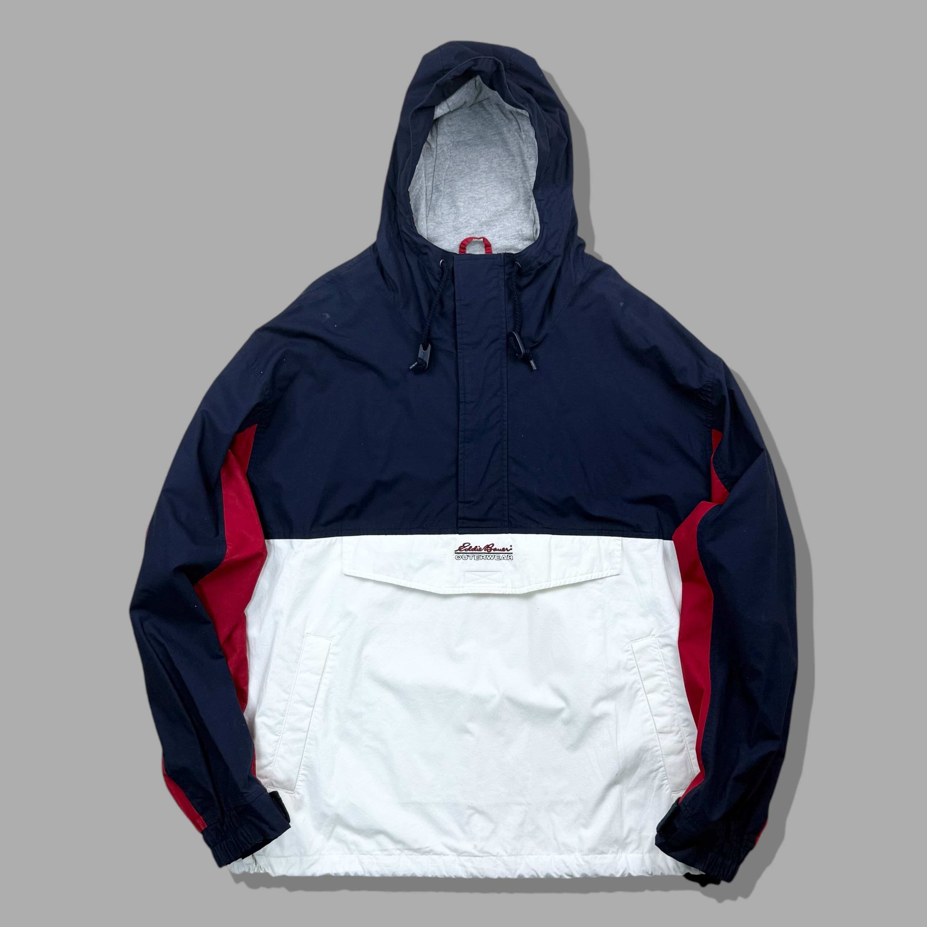 00s Eddie Bauer OUTDOOR OUTFITTERS Tricolore Cotton Anorak | MARKET
