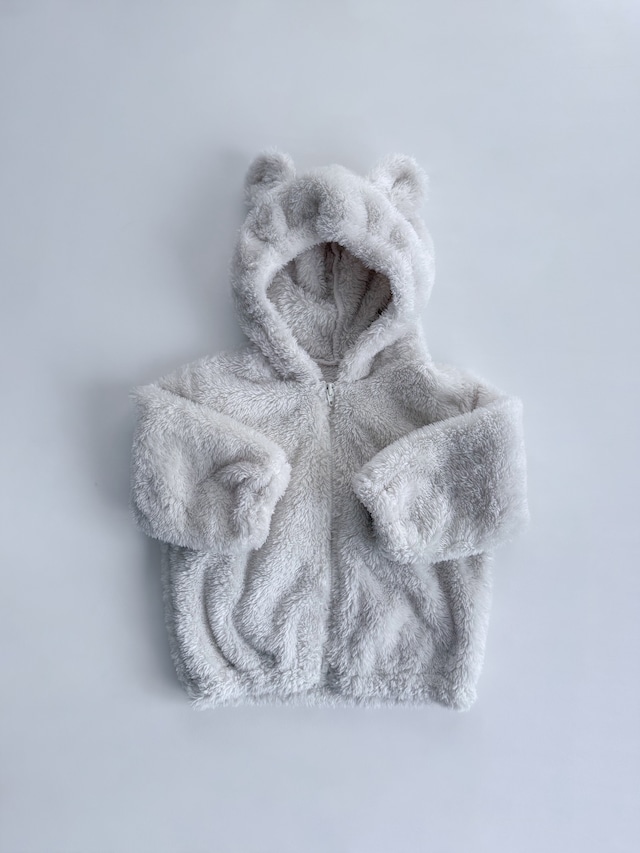 クマ耳フーディ （S/80size） / mac bebe  by @_ru.616  / milou's used