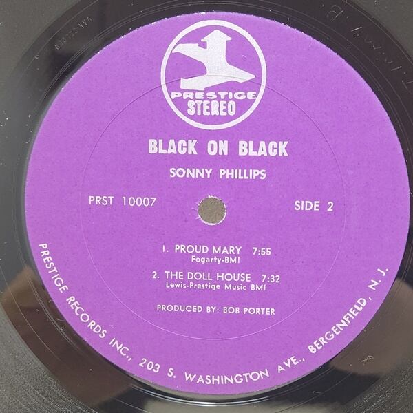 Sonny Phillips / Black On Black! [PR 10007, PRST 10007] - 画像5