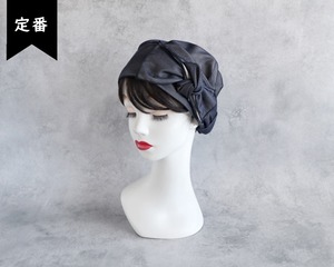サッシュリボン｜チュールネイビー｜前髪ウィッグ付き