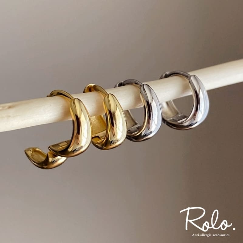 プランプピアス シルバー925 | Roloshop BASE店