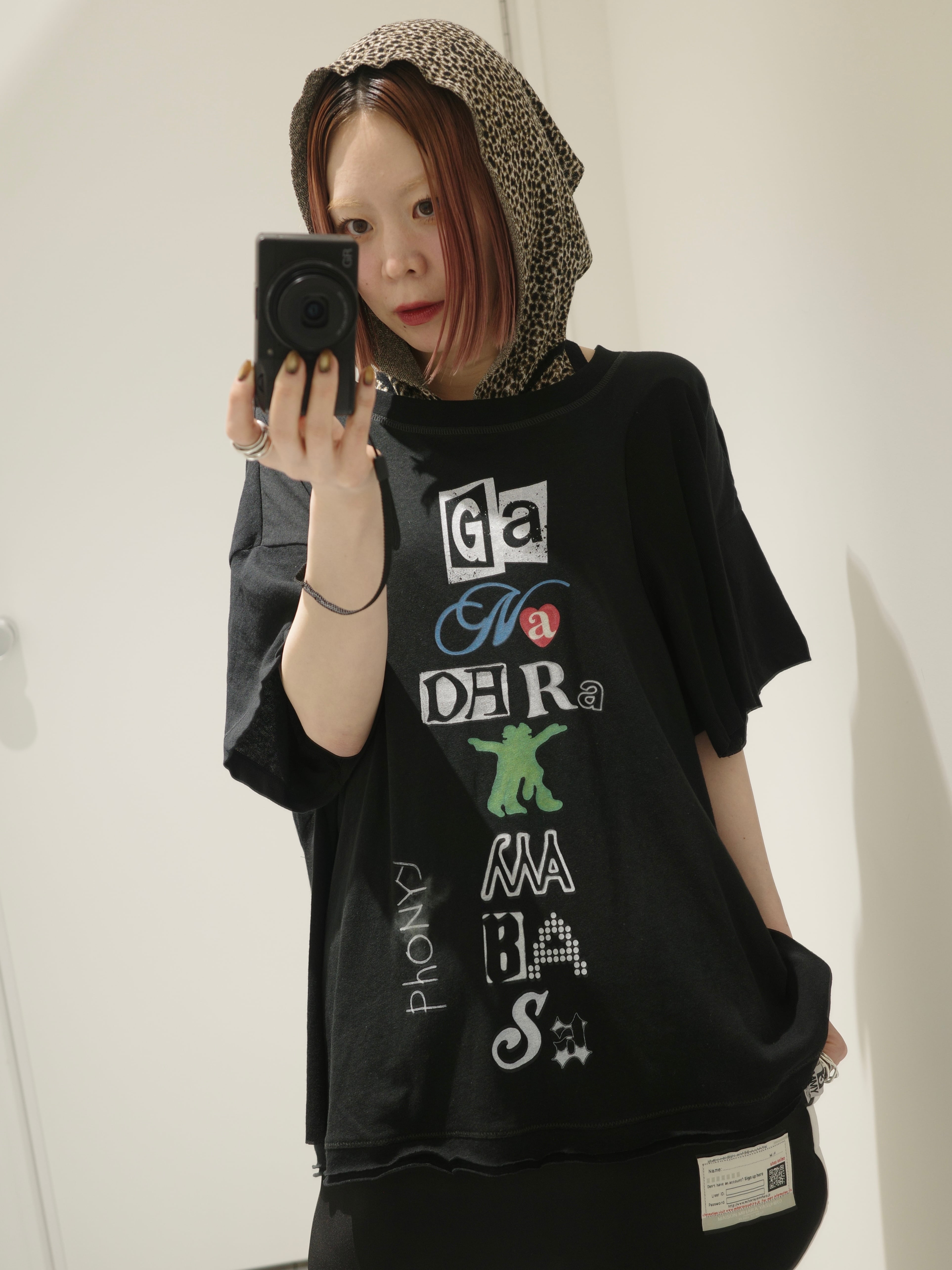 【新品未使用】open Yy プリントTシャツ チャコール OPEN YY / オープン ワイワイ | TRENT online