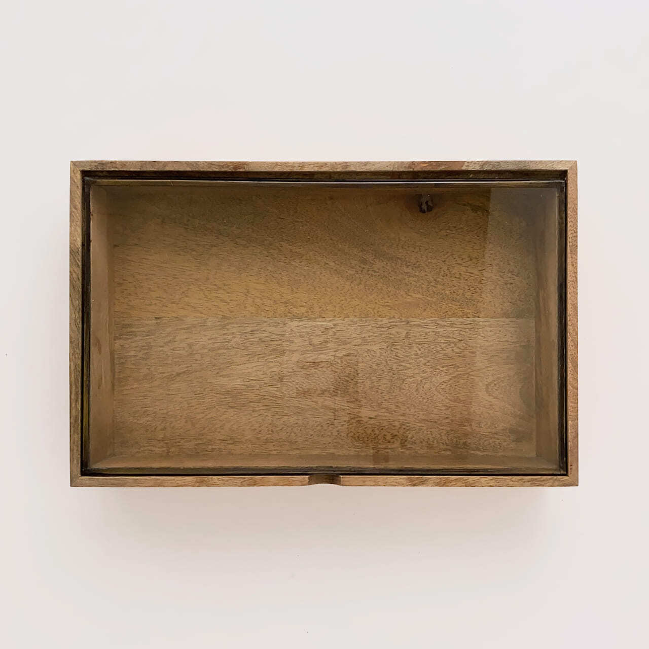 コレクションボックス アクセサリーボックス ウッドボックス レクタングル L / Rectangle Wooden Box with Lid Large