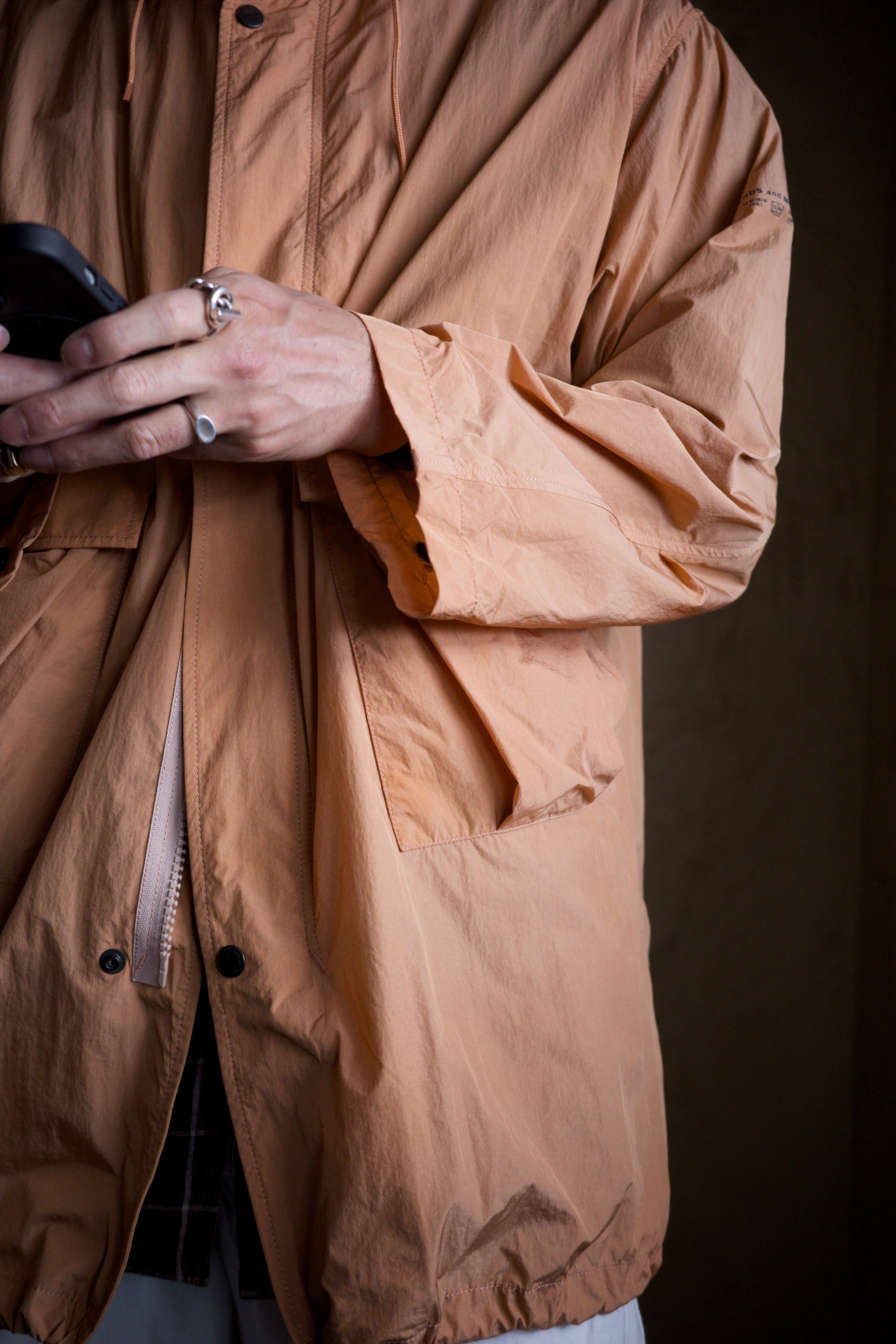 ENDS and MEANS / Travel Half Parka | iremono