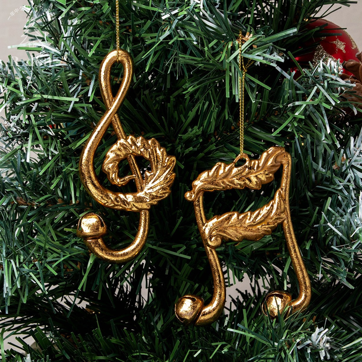 vintage ornament ❀ ♪ ギターの オーナメント（2コセット 