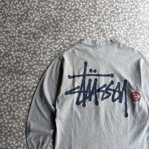 STUSSY / 90’s usa製 logo ls Tee size M