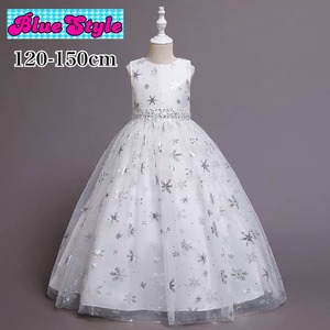 キッズドレス プリンセス ロングドレス 発表会 レッド パープル おしゃれ 子供ドレス 結婚式 ブルー ホワイト ピンク