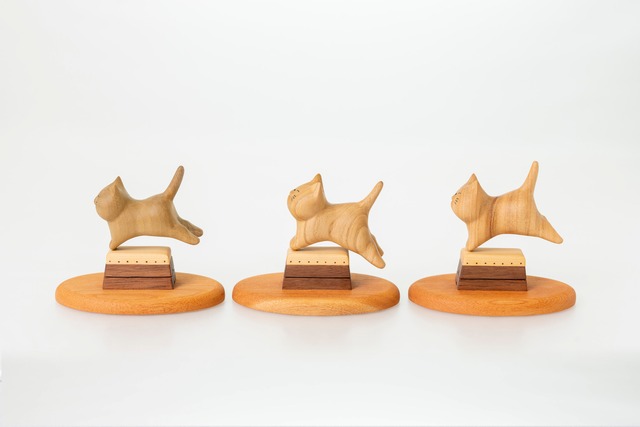 体育会系ねこ三兄弟(とび箱ねこ)（入荷待ち・予約優先販売）