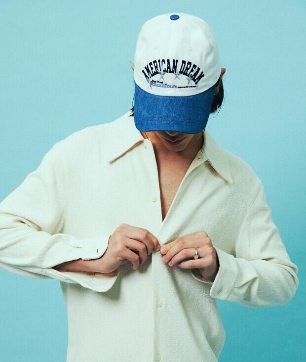 ☆Red Velvet スルギ 着用！！【DISCHORDSOUND】STAR BALL CAP [WHITE