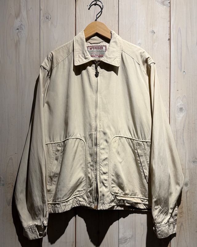 【a.k.a.C.a.k.a vintage】50's〜60's “McGREGOR” Vintage Drizzler Jacket