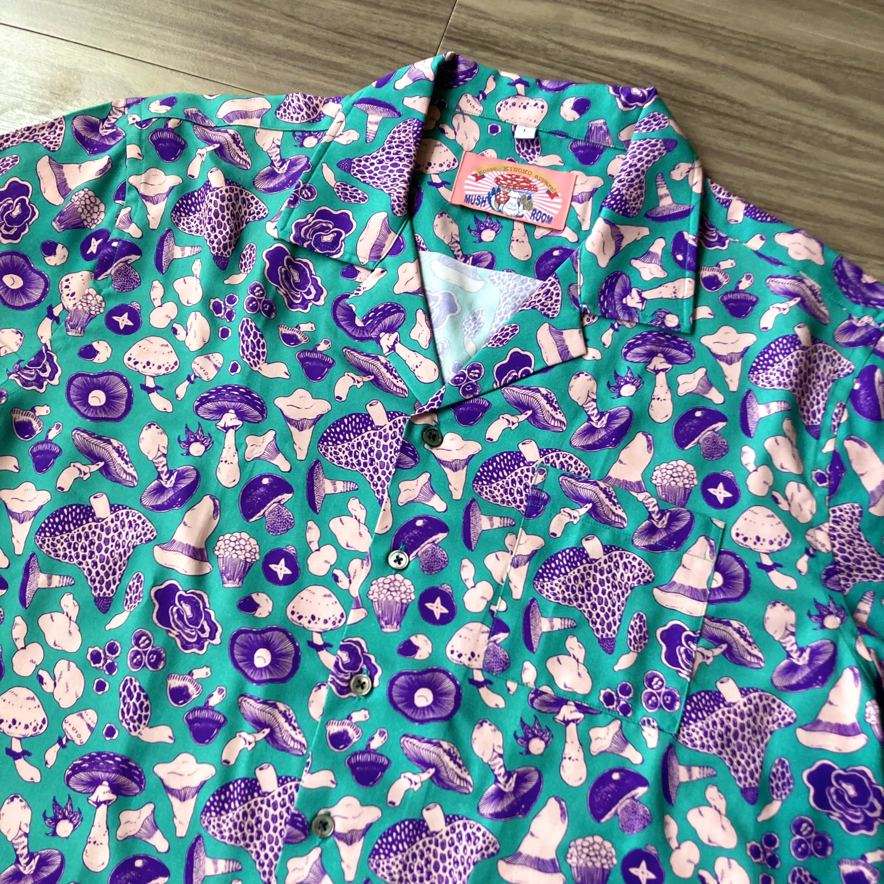 hookedアロハシャツグリーン | nocco.