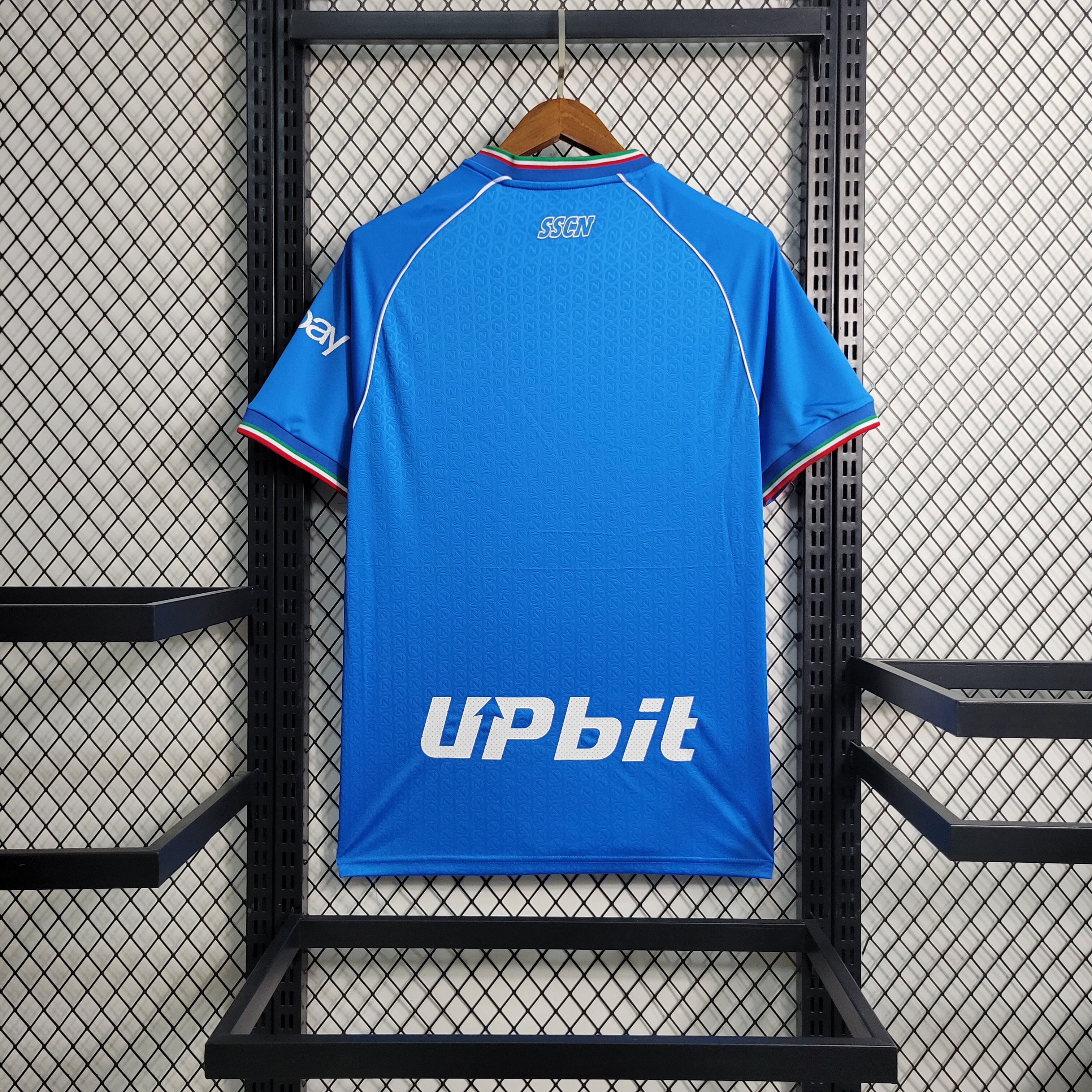 23-24 Napoli Home Jersey 23-24 ナポリ ホーム 半袖 ユニフォーム