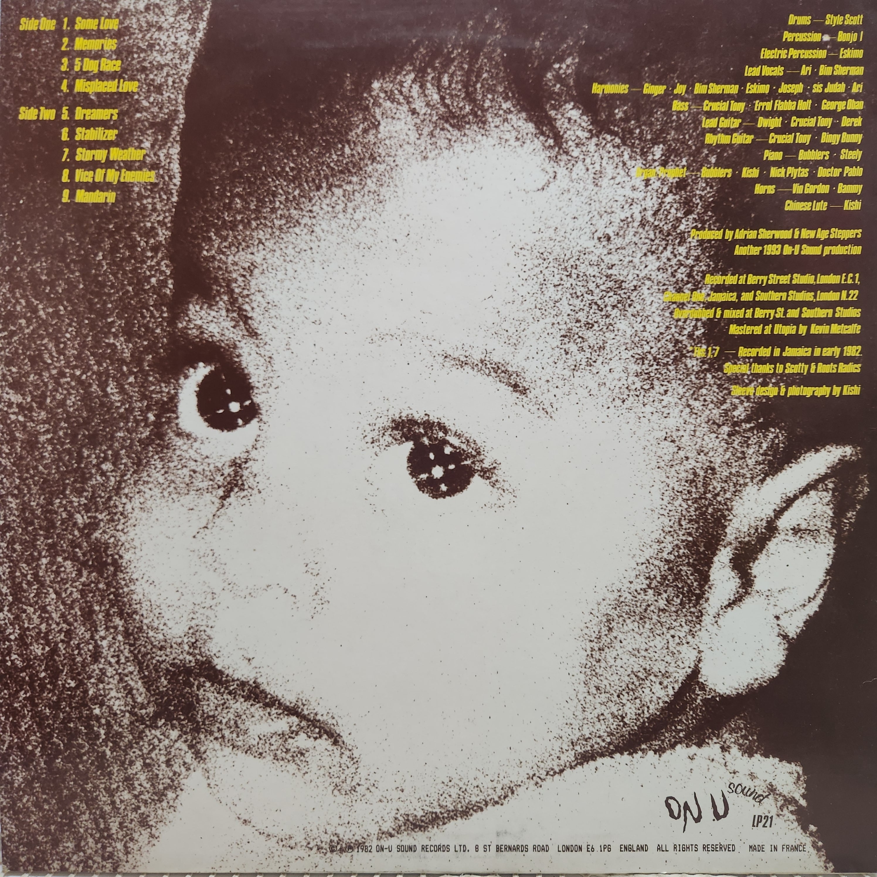 New Age Steppers / Foundation Steppers [ON-U LP 21] - 画像2