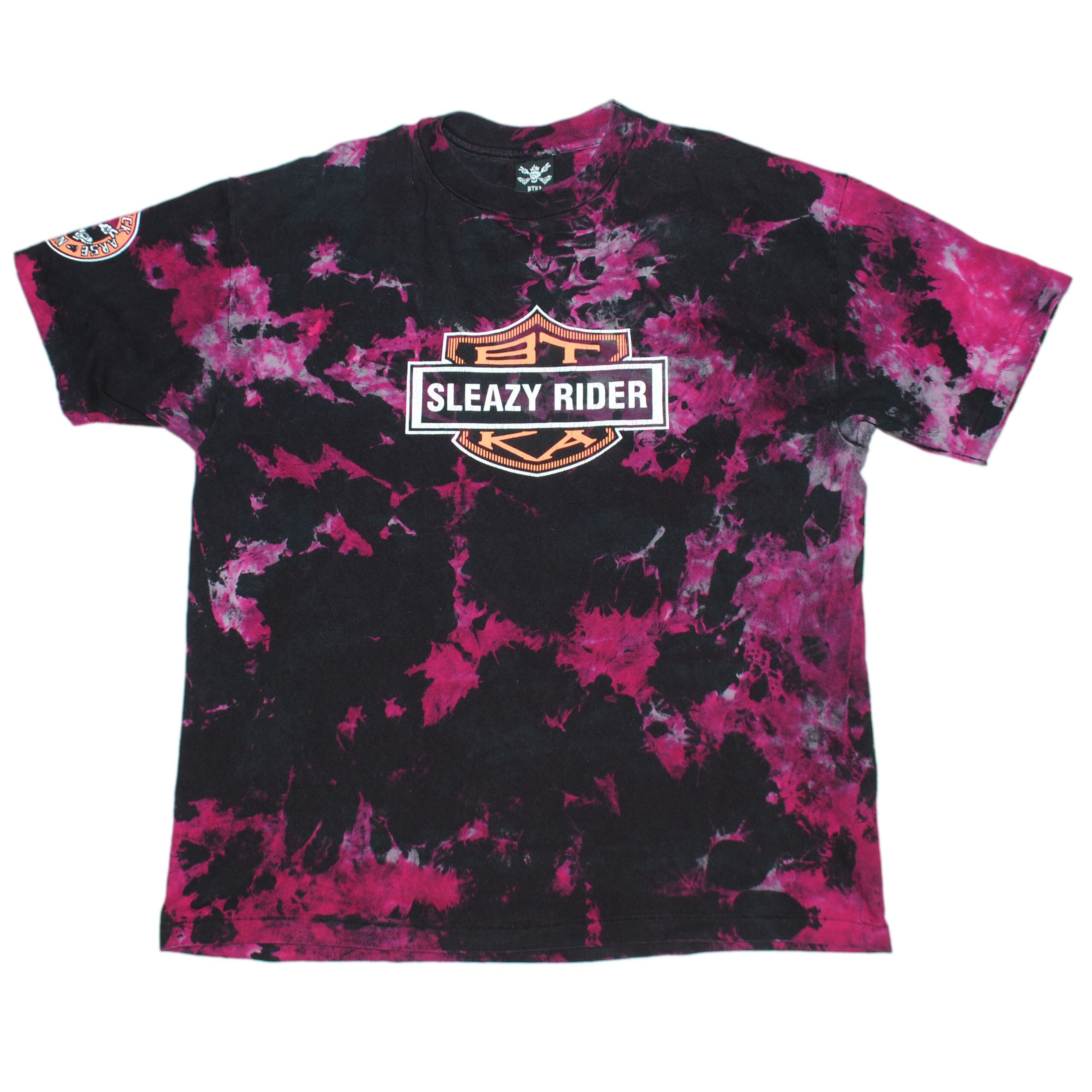 Born To Kick Arse』 90s UK vintage tie-dye T-shirts | excube.e_shop