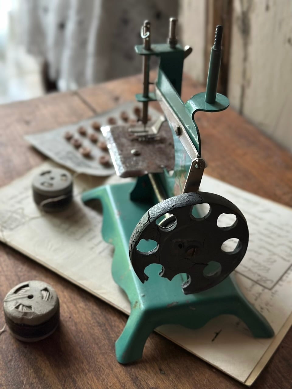 トイミシンJC PARIS ブルーグリーン BABYシリーズ | Brocante de La