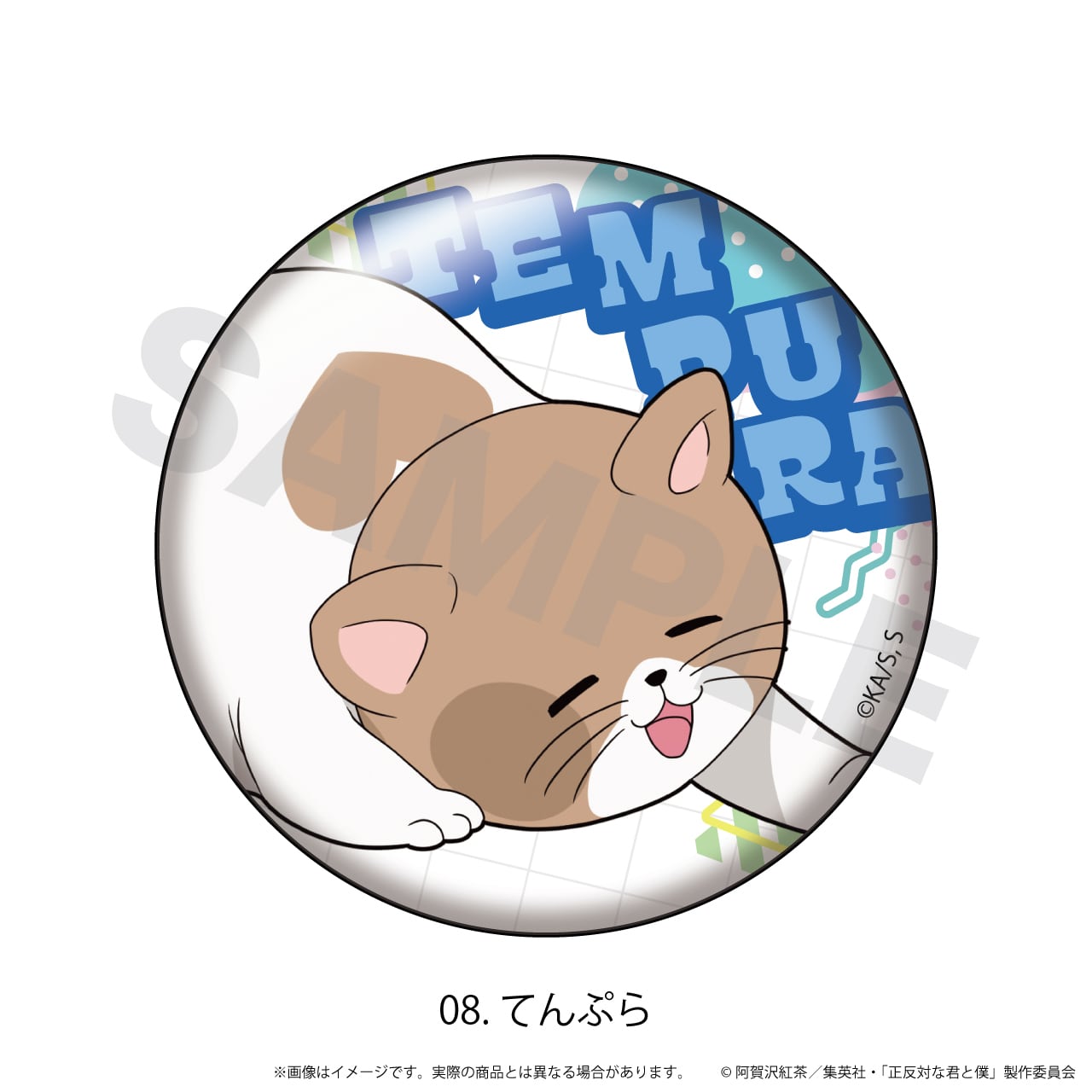 BOX販売】缶バッジ「正反対な君と僕」01/トレーディング(全8種)(ここ