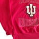 90's Hanes INDIANAHOOSIERS カレッジロゴス ウェット トレーナー L レッド　赤　メンズ　レディース 商品写真5