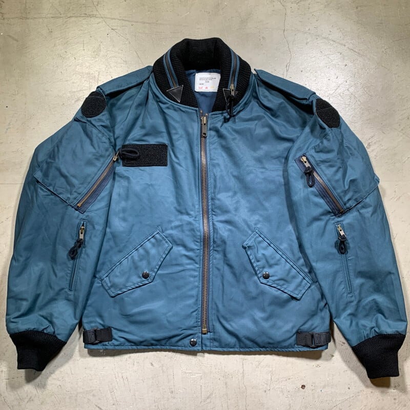 90's カナダ空軍 RCAF フライトジャケット TYPE III 初期モデル エアフォースブルー グッドコンディション M相当 レア 希少 ヴィンテージ BA-1577 RM1996H