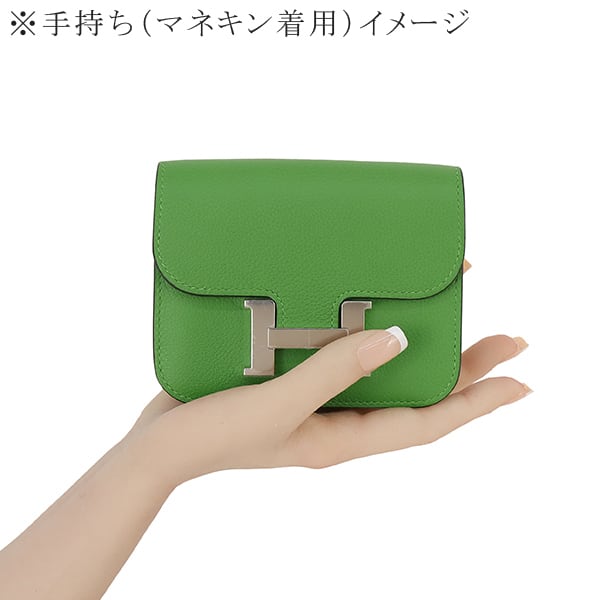 New HERMES エルメス コンスタンススリム バイカラー ヴォーエヴァー