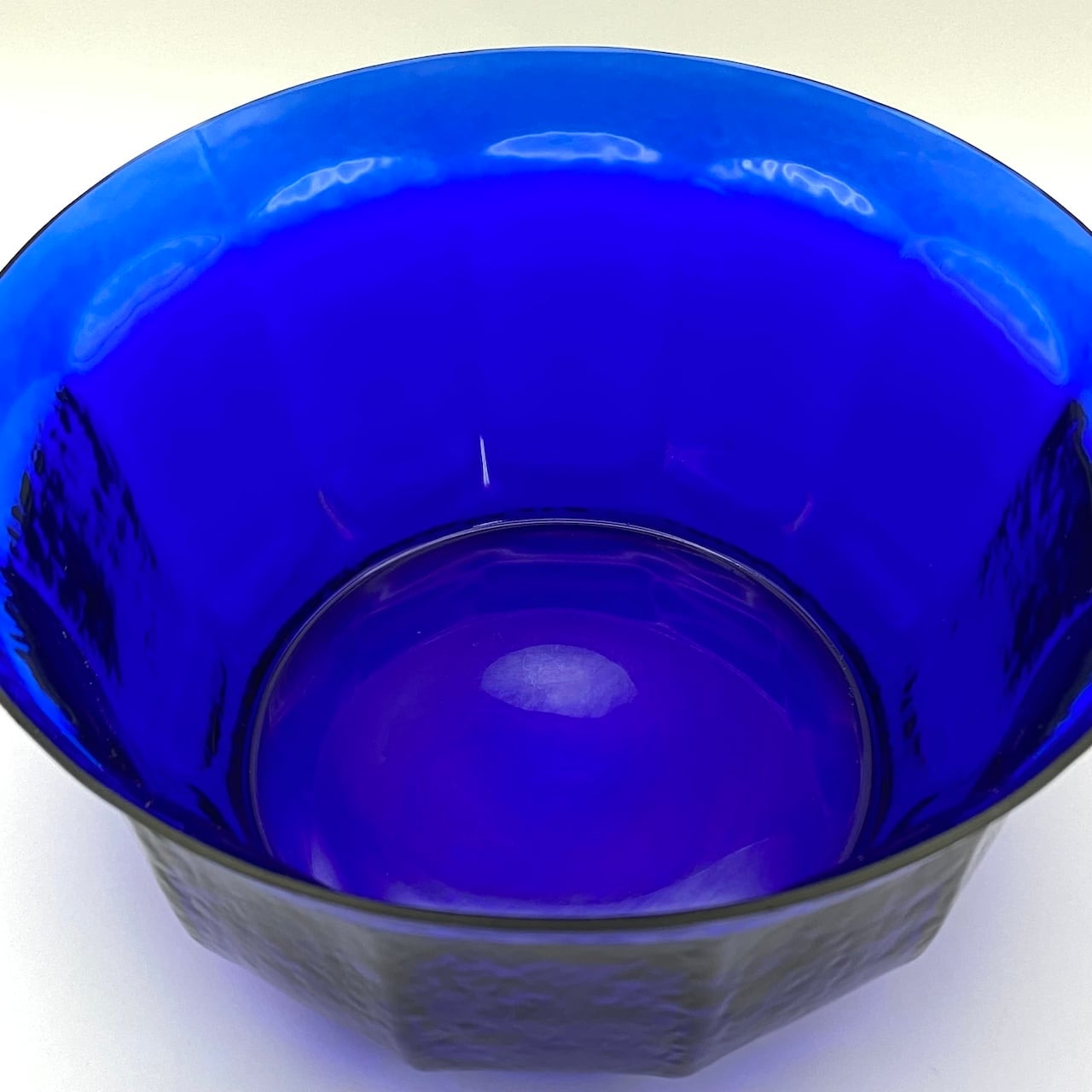 新古】硝子水指 藍色 紙箱入 硝子瓢摘み 摺漆塗蓋 | 茶道具 錦玉堂