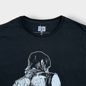 【The Walking Dead】ウォーキングデッド Tシャツ ダリル 背中 海外ドラマ ゾンビ M 黒 半袖 us古着