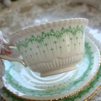 【美品】英国アンティーク サミュエルラドフォード 1880年頃 トリオ5客 おまけクリーマー&シュガーボウル thumbnail 8