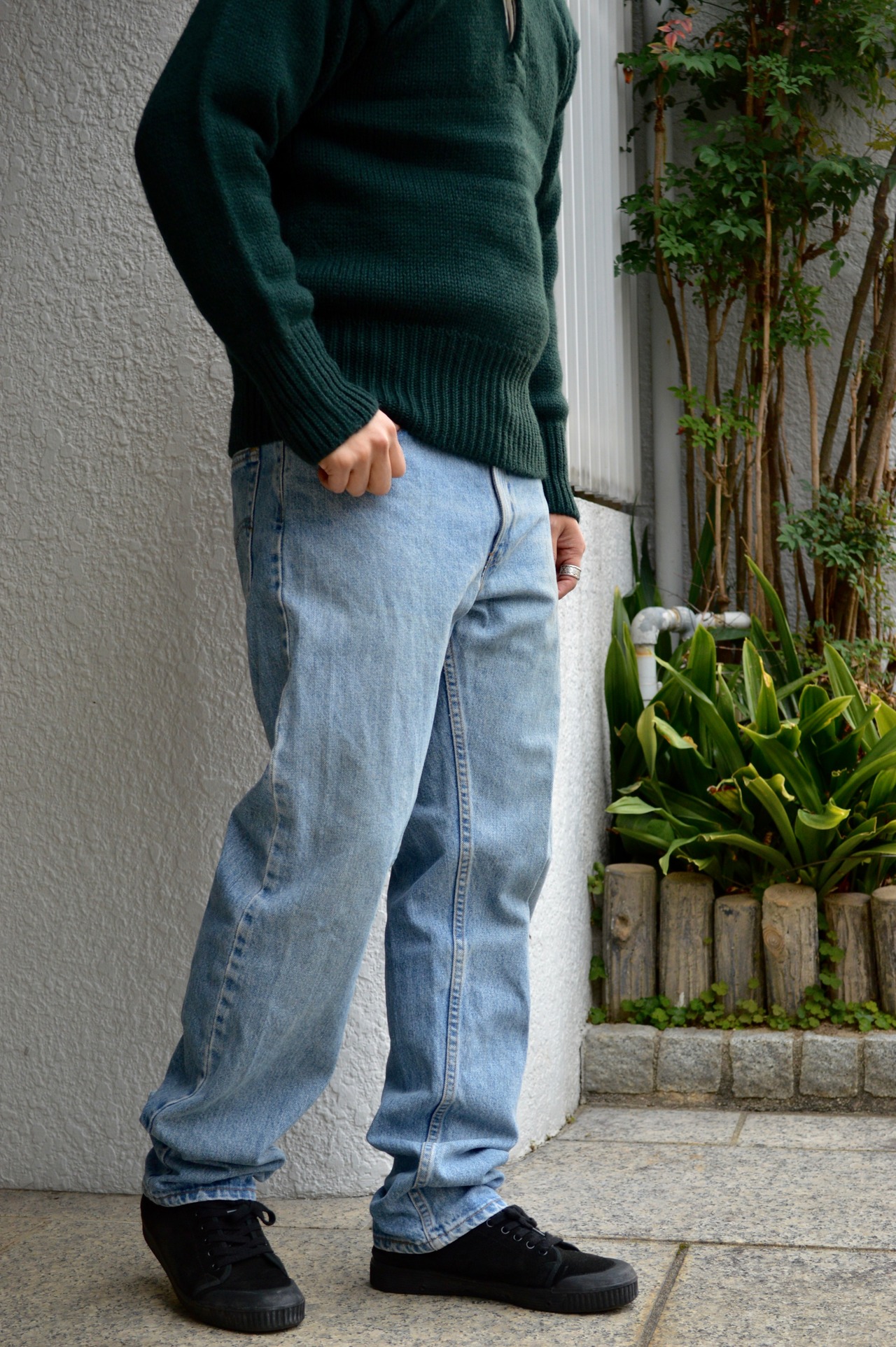 LEVIS 556 90s Made in USA High Rise Loose Tapered リーバイス556 USA製 96年製 W35