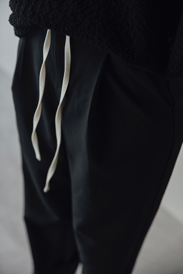 waist mark pants (black)