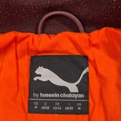 PUMA プーマ Hussein CHALAYAN フセインチャラヤン コラボ MA-1 ミリタリー ジャケット サイズ M(US) /ボルドー