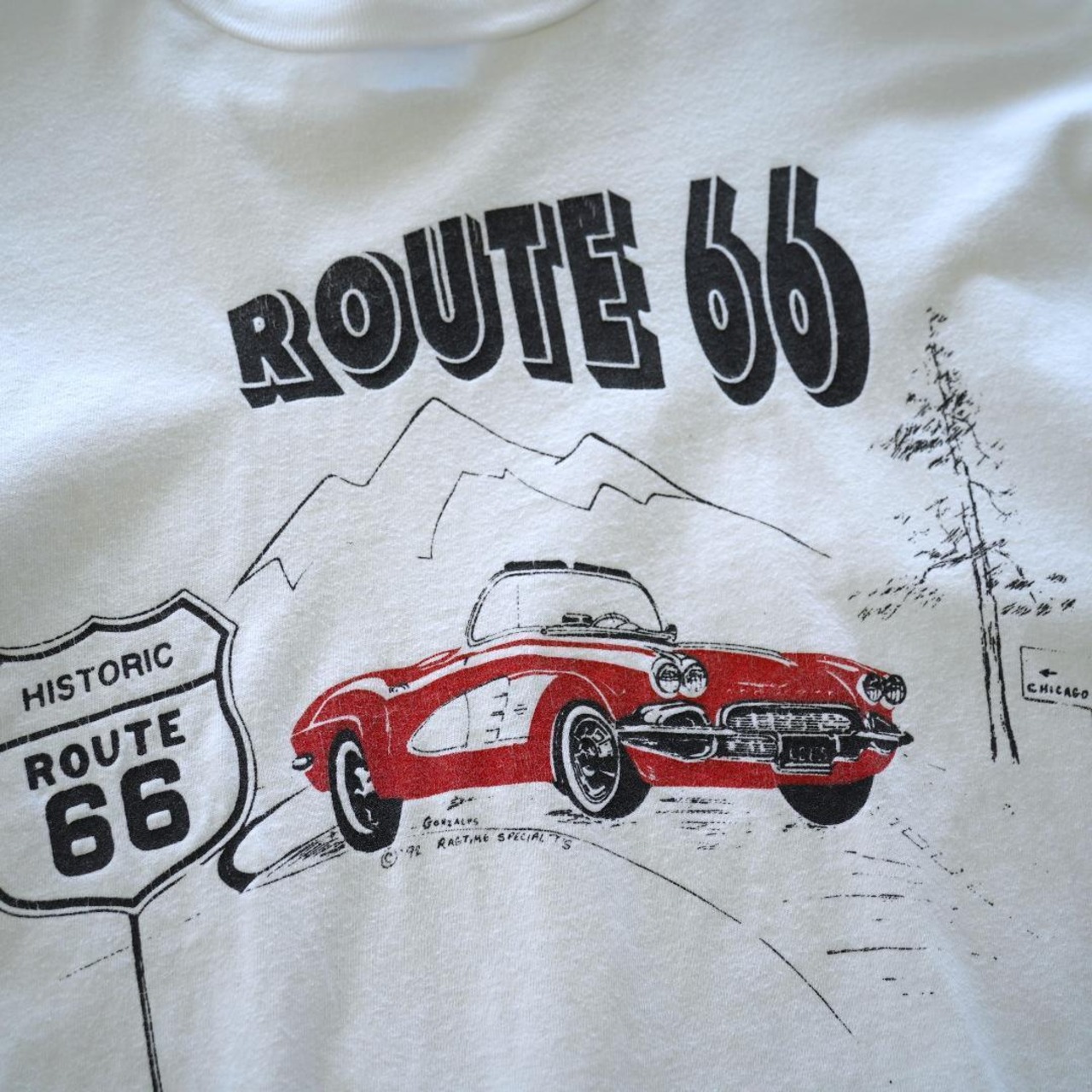 90s USA製 ルート66 ヴィンテージ Tシャツ