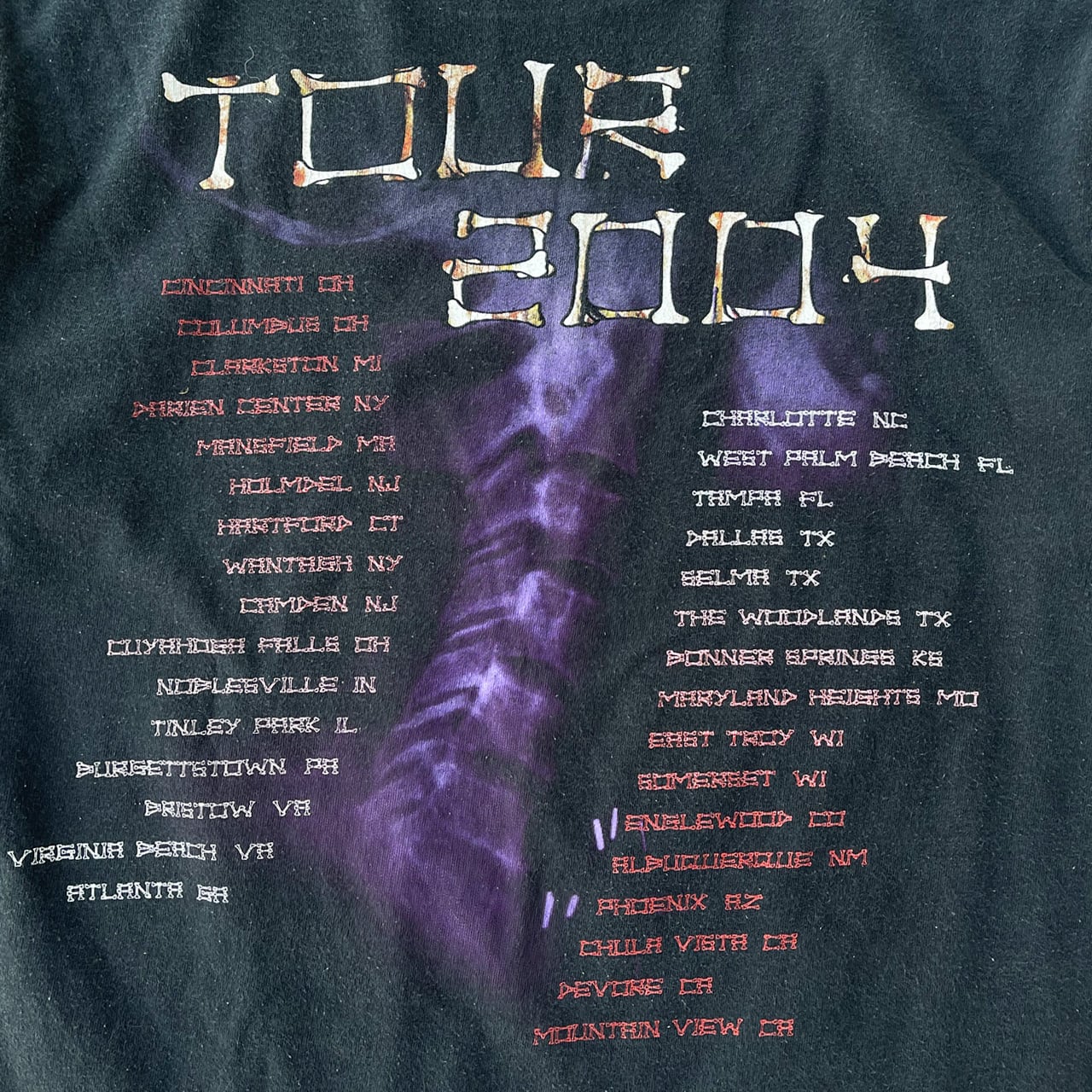 Korn 2004 アメリカツアーTシャツ│古着 バンドTシャツ ビンテージ