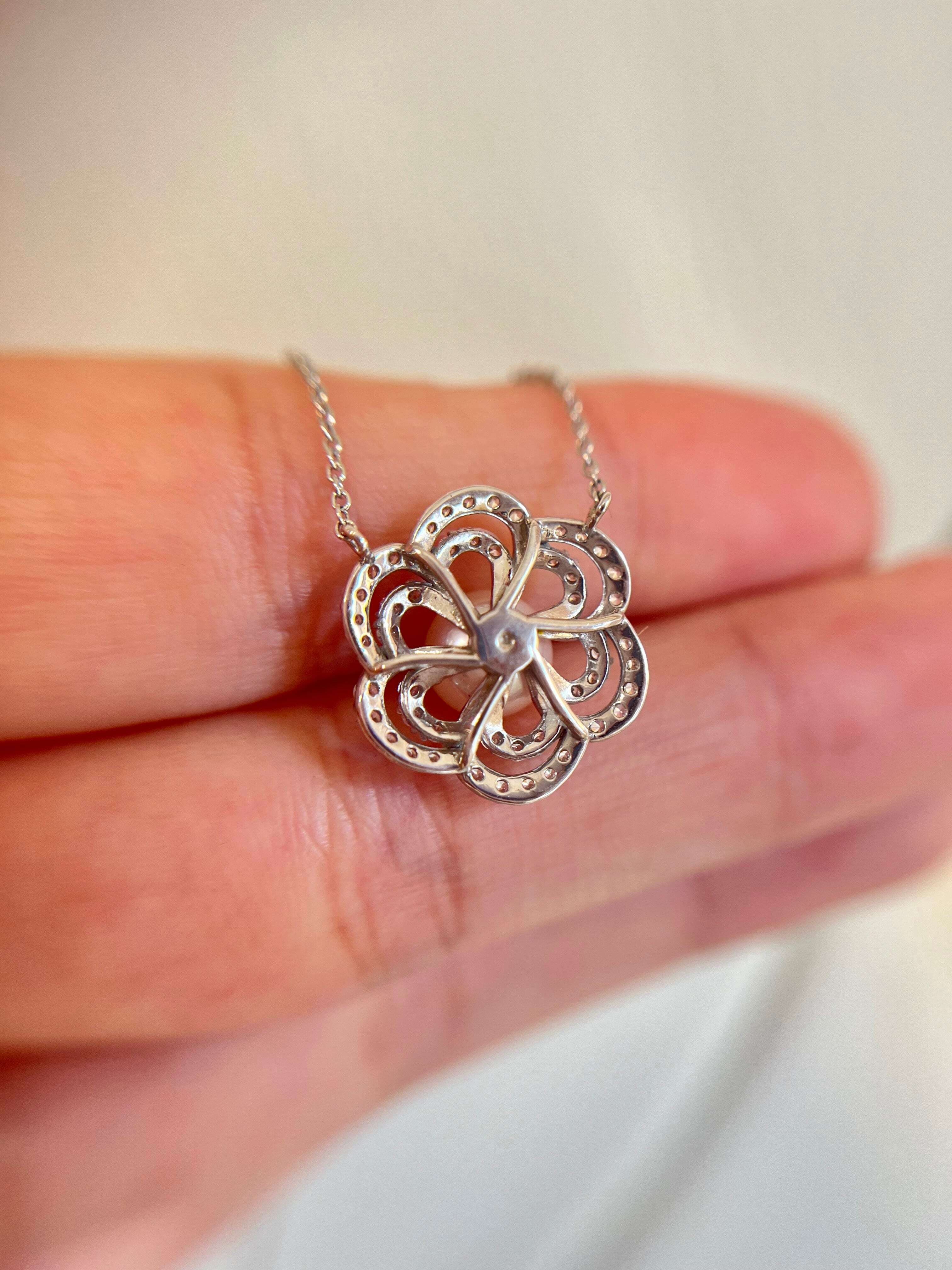 デイジー ネックレス（パール） | GEM QUEEN