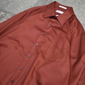 VAN HEUSEN terracotta color dress shirt