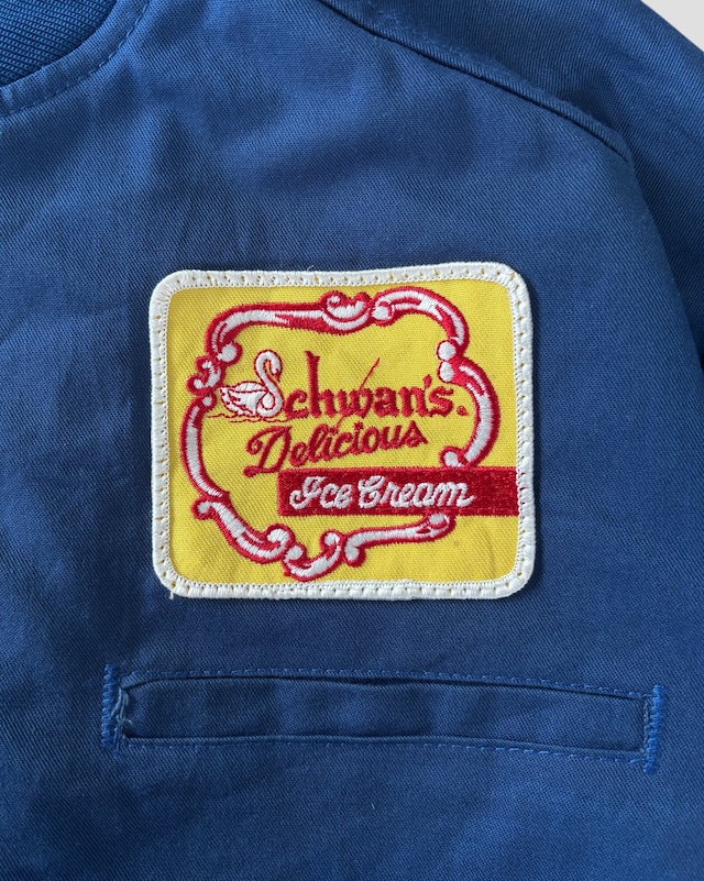 -RIVERSIDE- Vintage 70-80s L SCHWAN'S Work Jacket made in USA