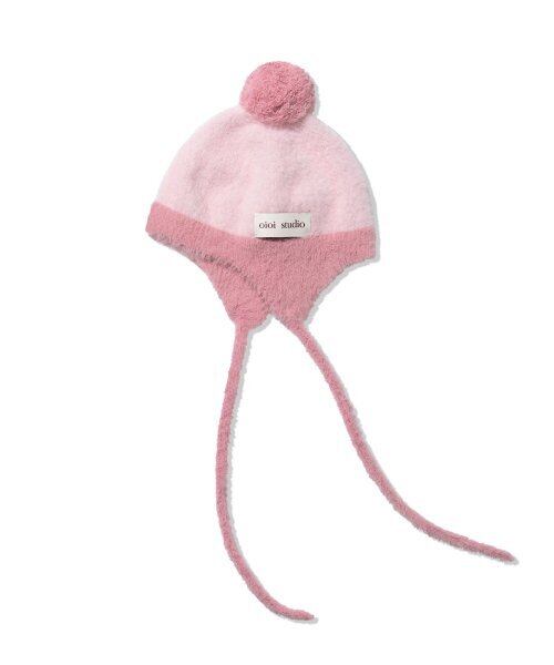 ☆SEVENTEEN ウジ 着用！！【OIOI】COLORED HAIRY EARFLAP BEANIE