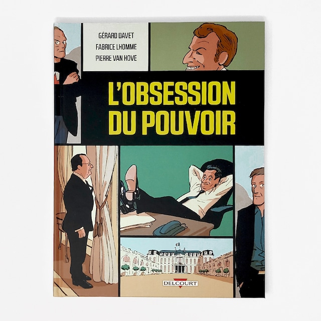 バンドデシネ「L'Obsession du pouvoir（権力への執着）」BD作家Van Hove