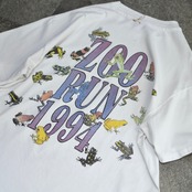 94's various frogs print tee