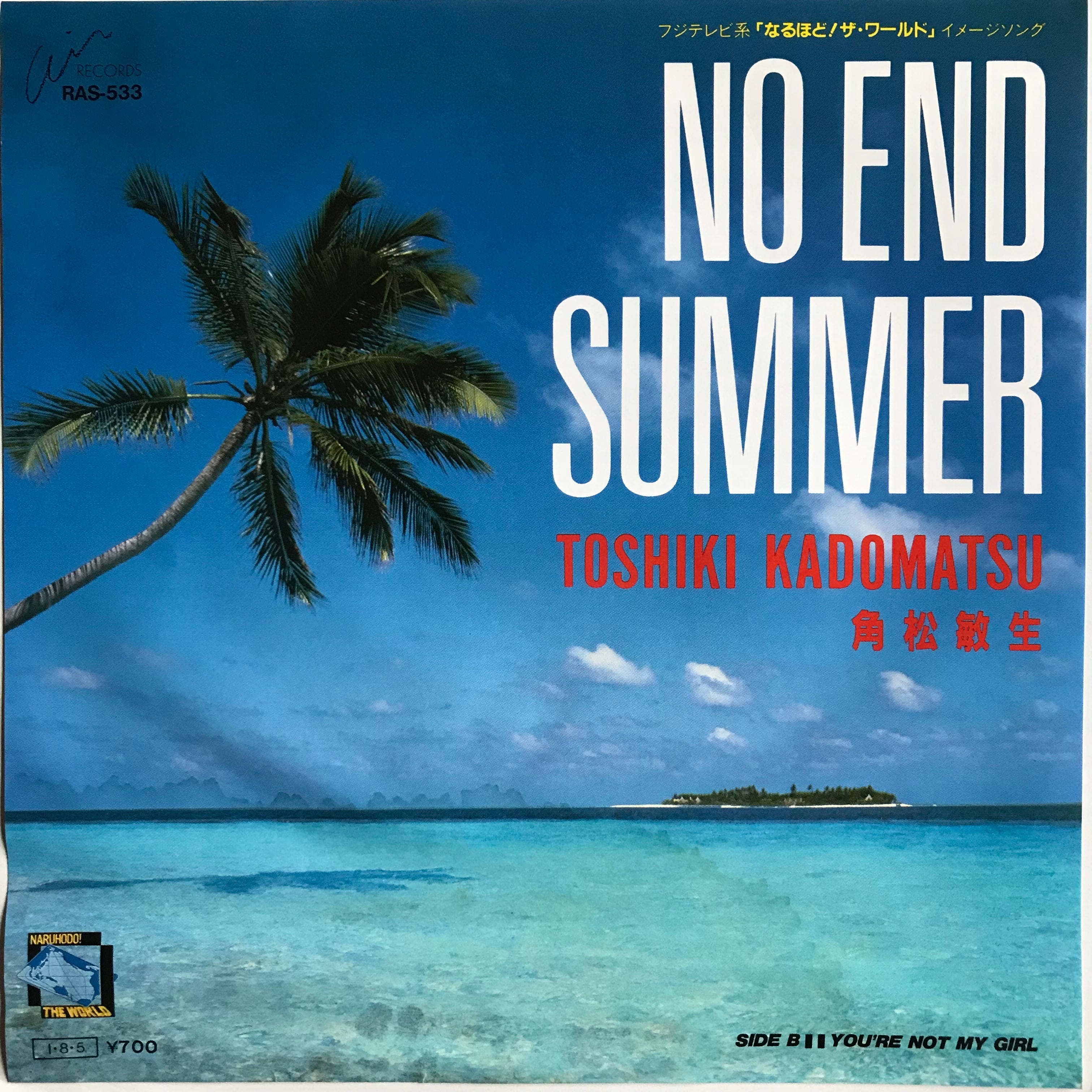 角松敏生 / NO END SUMMER | PASSTIME RECORDS / パスタイム レコード