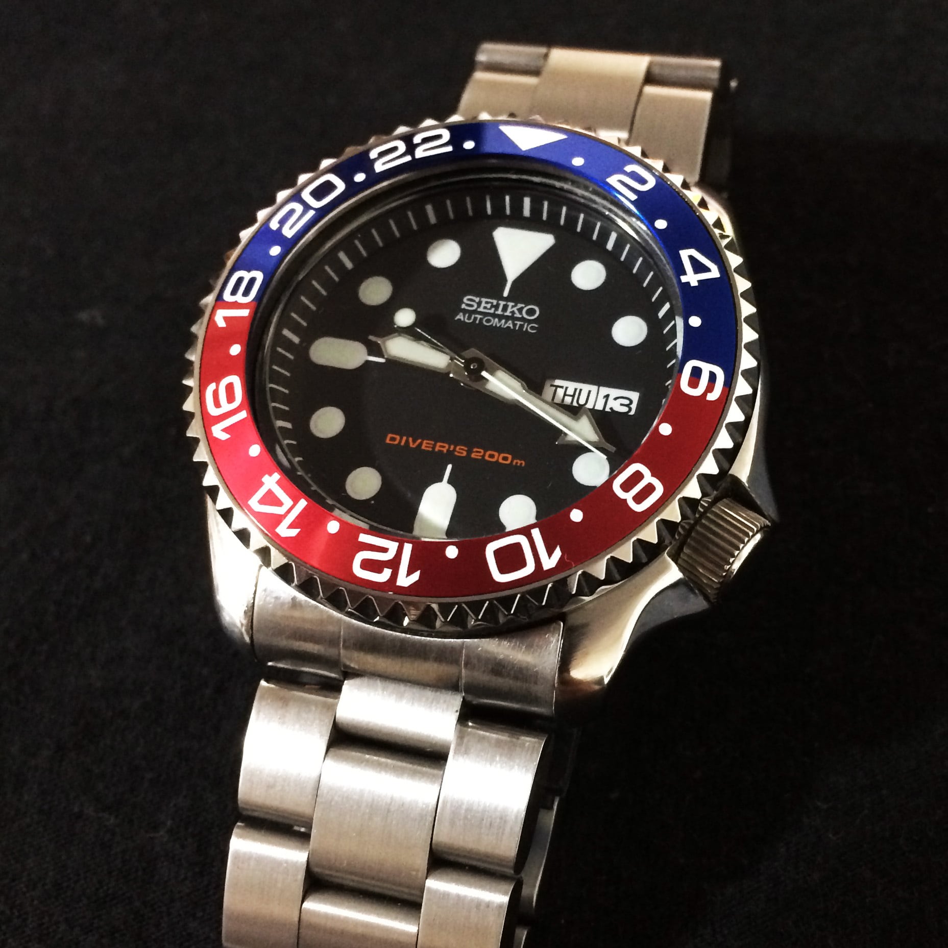 for SEIKO サブマリーナタイプベゼル シルバーポリッシュ BZ-SS | ARK.mod.studio for SEIKO サブマリーナタイプベゼル シルバーポリッシュ BZ-SS | ARK.mod.studio
