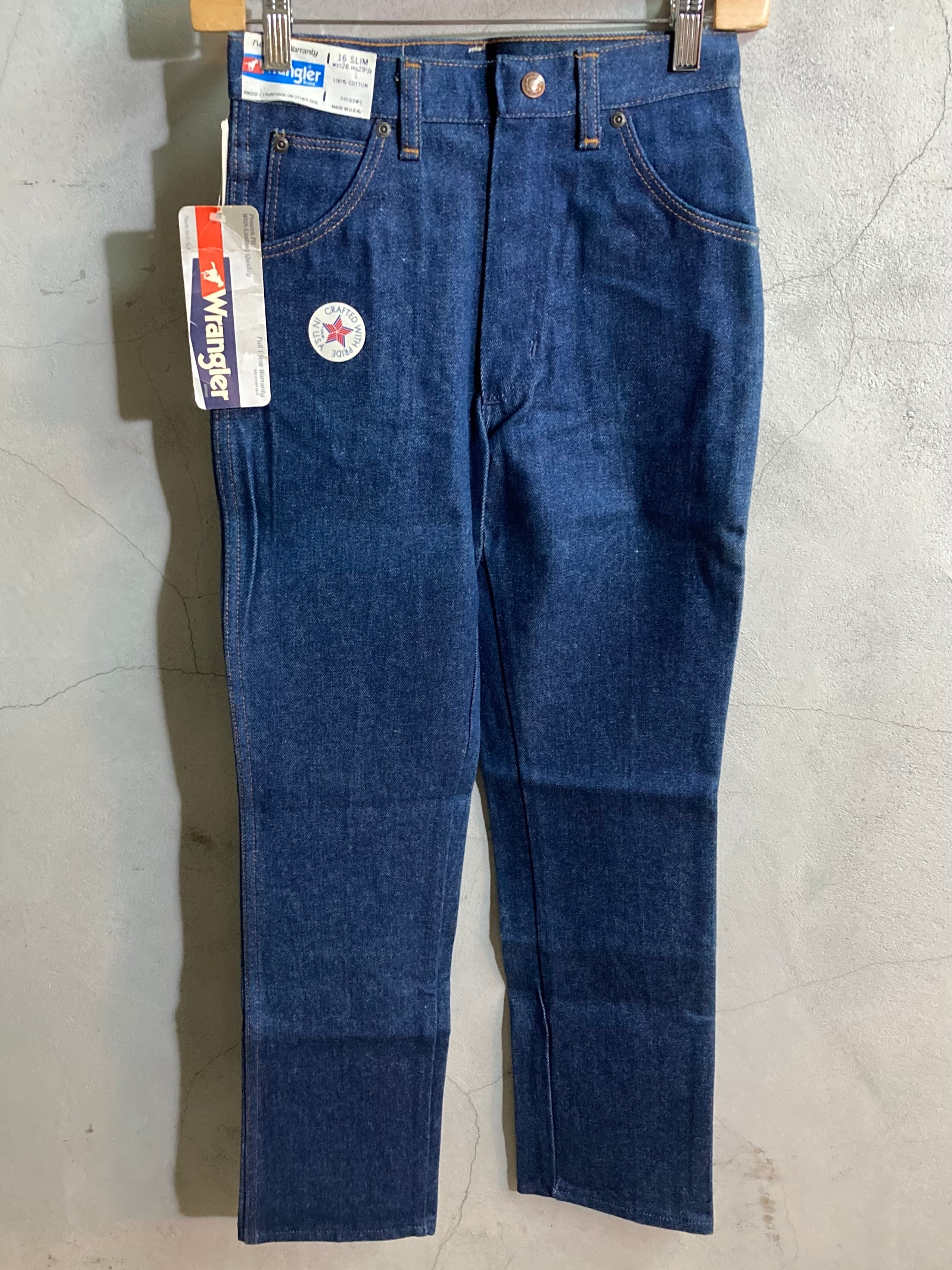 VINTAGE WRANGLER  DENIM PANTS (beady clothing)