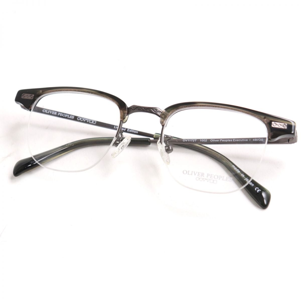 オリバーピープルズ　ハーフリム メガネ OLIVER PEOPLES オリバーピープルズ イタリア製 OV5469