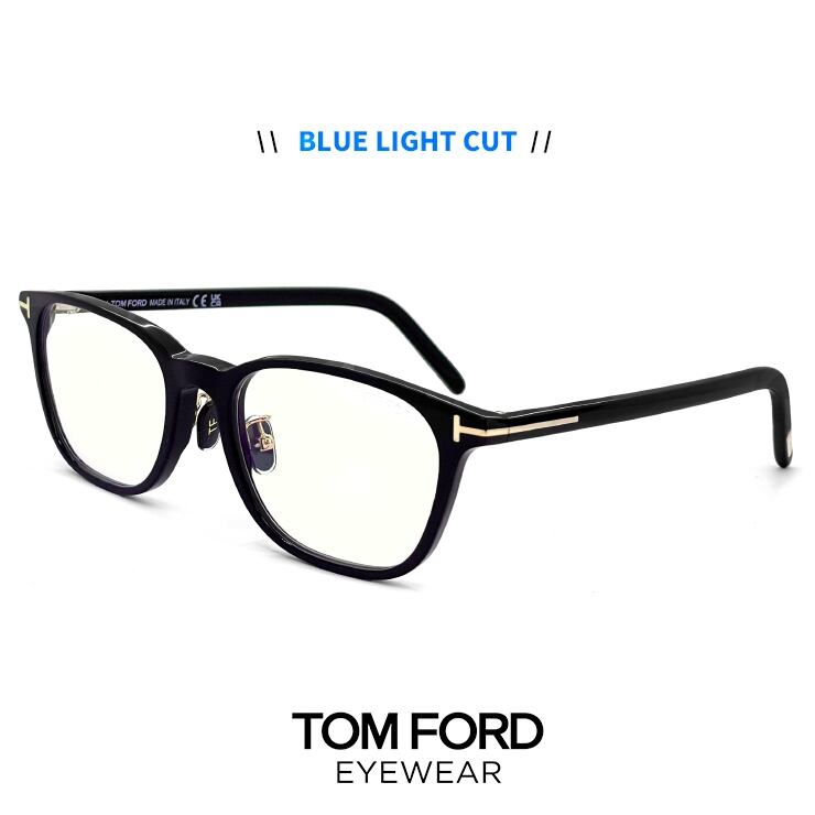 トムフォード メガネ 日本デザインモデル ft5860-d-b/v 001 tf5860-d-b/v TOM FORD 眼鏡 tomford  tf5860db ft5860db 黒縁 黒ぶち ウェリントン