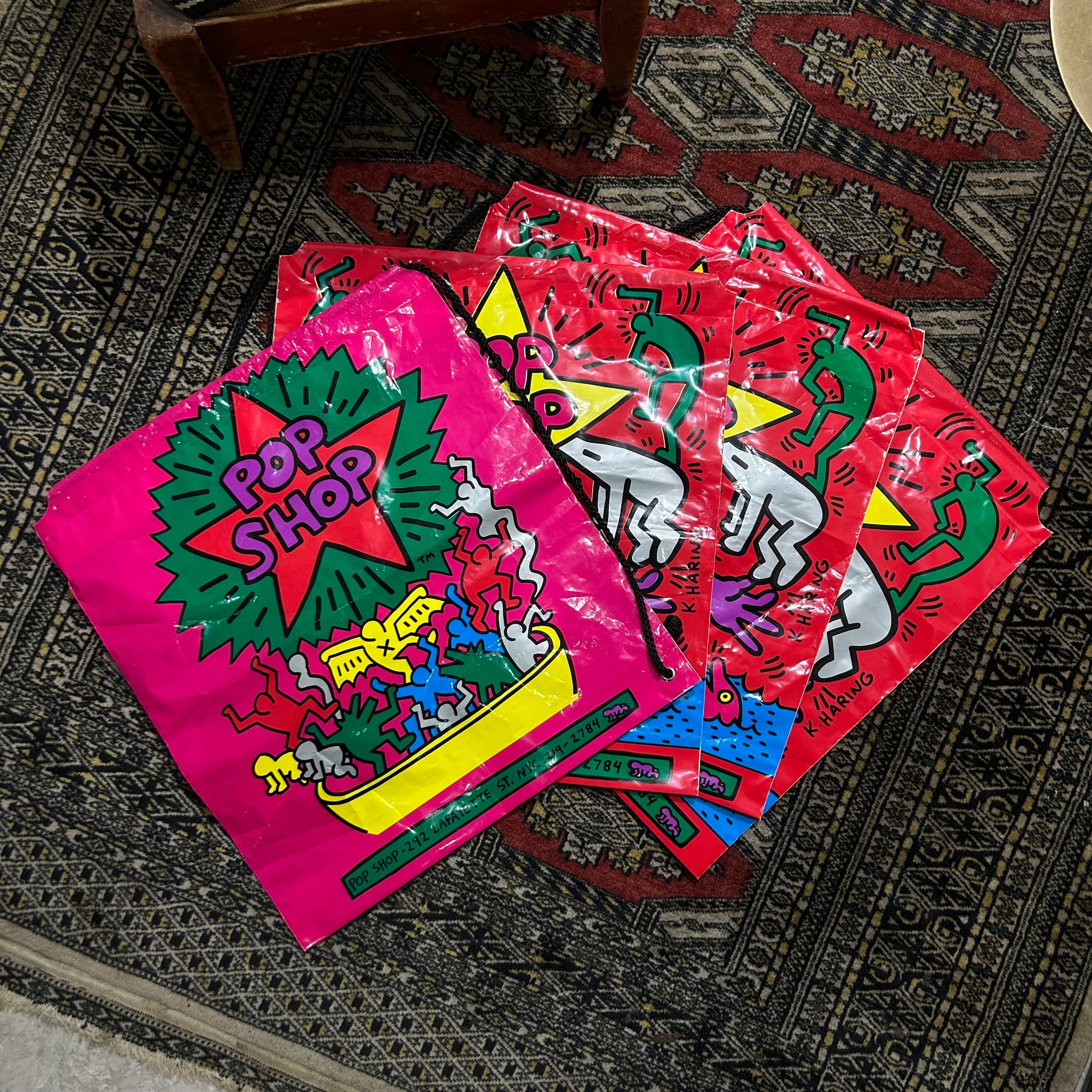 キース・ヘリング（Keith Haring）ショッパービンテージ