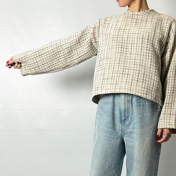 FLORENT フローレント ツイードロングスリーブトップス 2411F01107