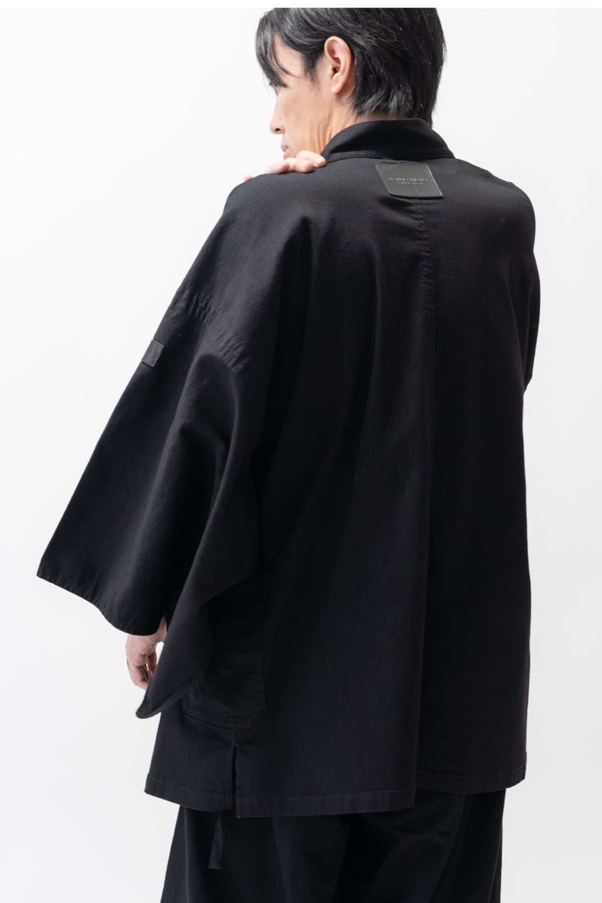 数量限定｜予約受付中】究極の和、ブラックデニム侍作務衣ジャケット
