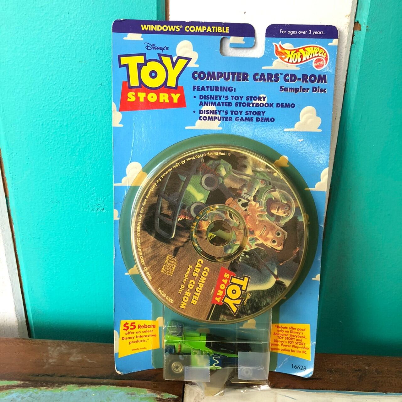 1996s Toy Story Hotwheels Computer Cars Cd Rom トイストーリー ホットウィール Rcカー Cdｰrom The Puppez E Shop ザ パペッツ松本 Webショップ