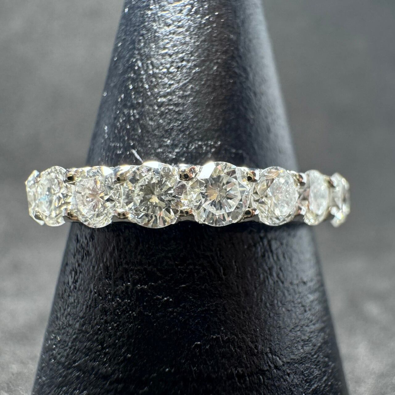 Pt900 1.08ct ダイヤモンド エタニティリング | カオキ | 日本