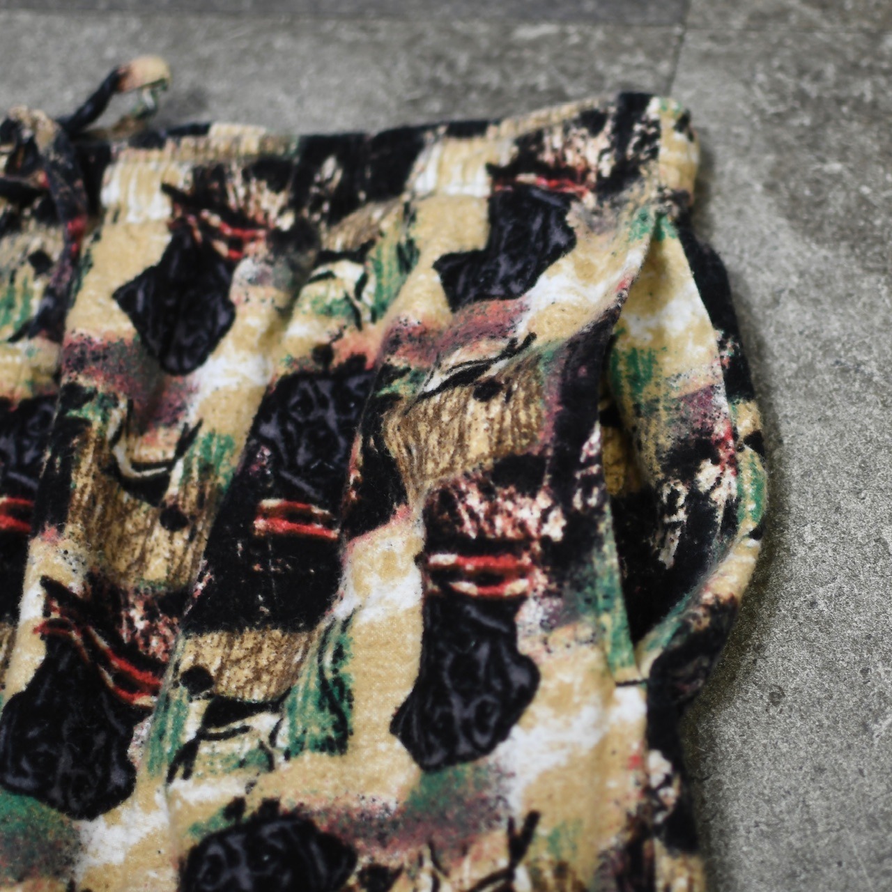 Labrador Retriever pattern wide easy pants