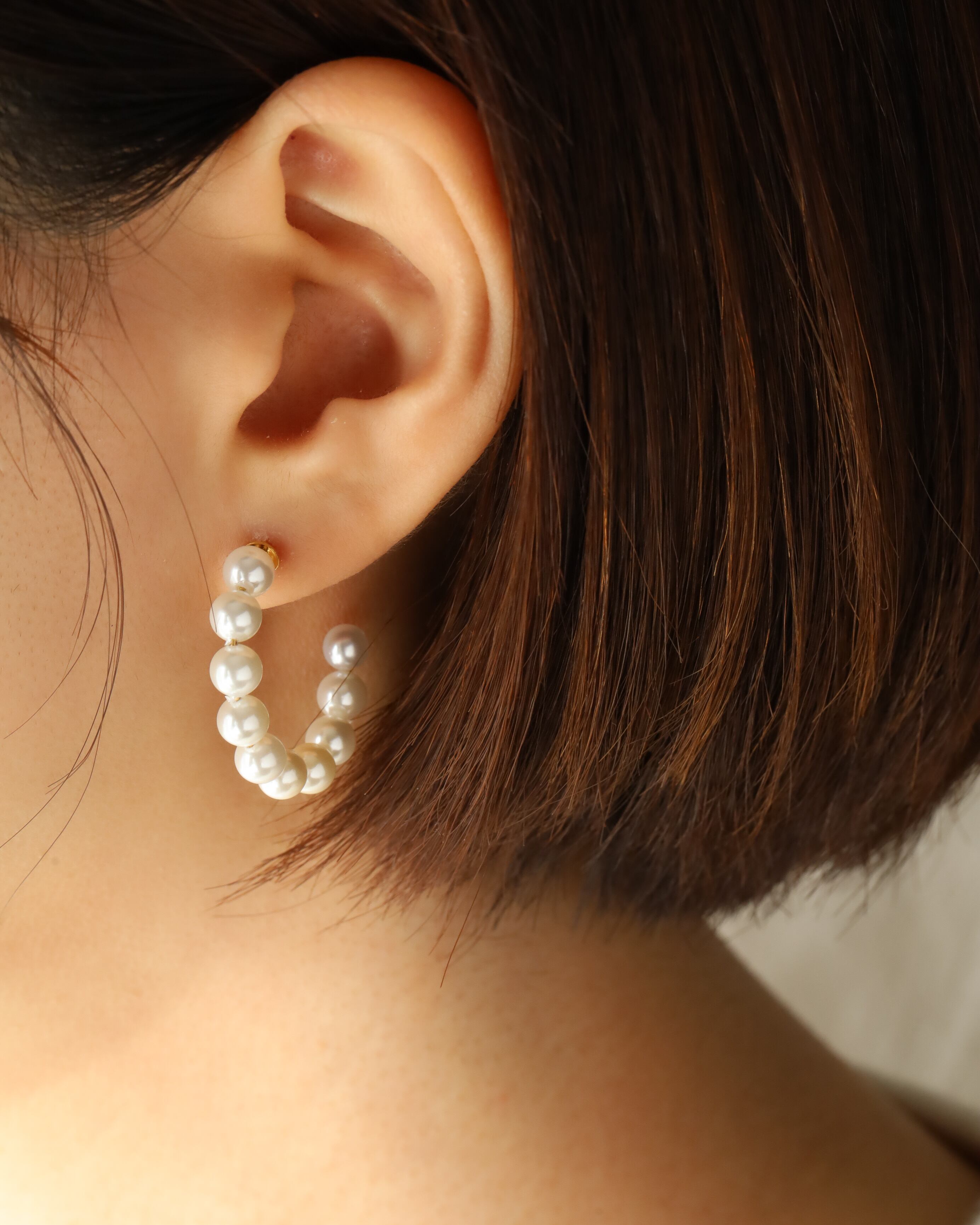 Bubble pearl pierce GLUCK（グルック）